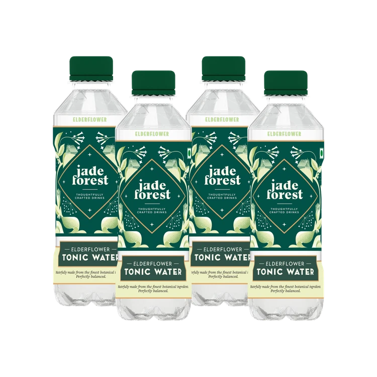 Jade Forest Elderflower Tonic Water - Pack of 4