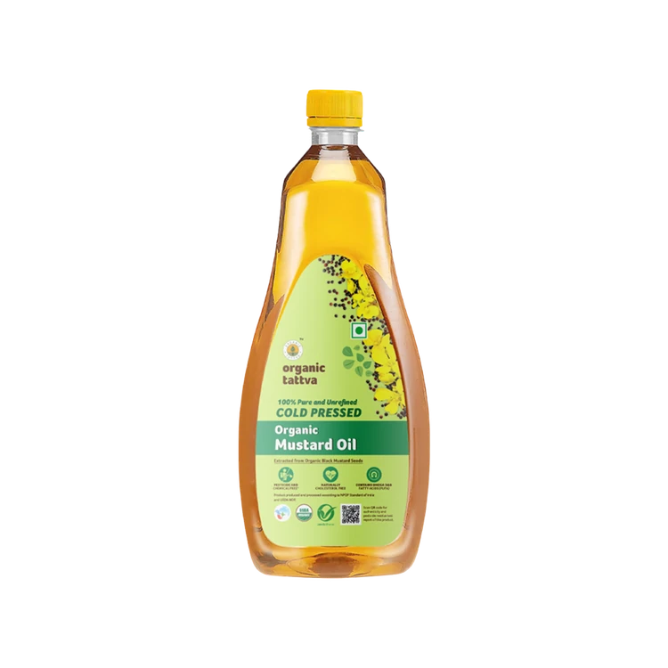 Organic Tattva Organic Cold Pressed Mustard Oil