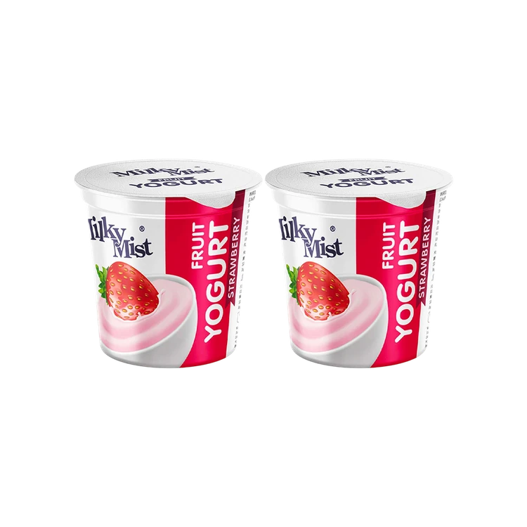 Milky Mist Strawberry Yogurt - Pack of 2