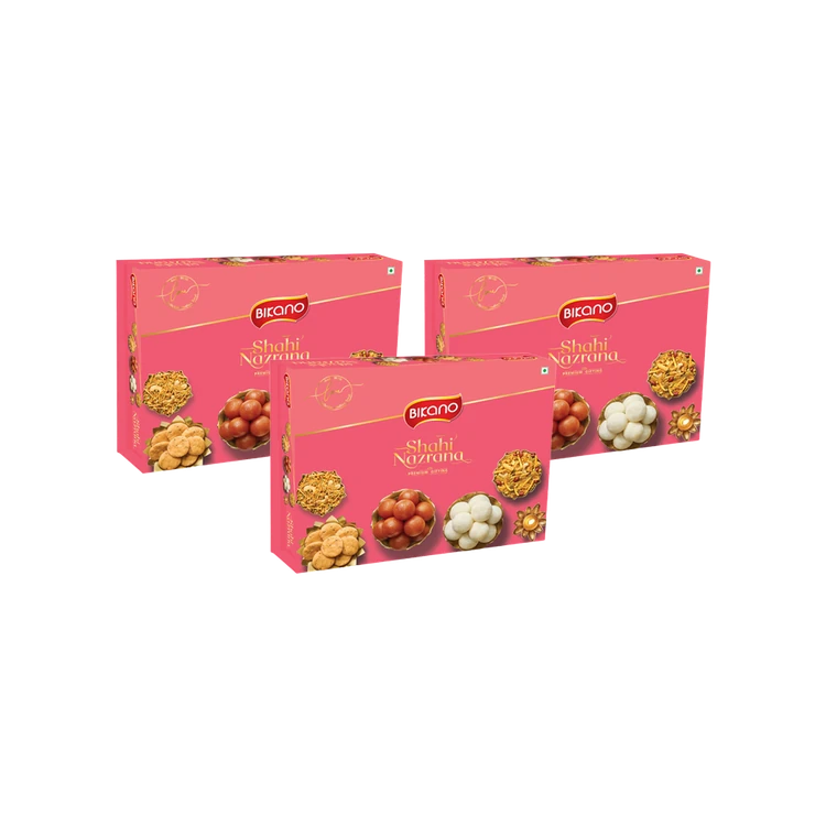 Bikano Shahi Nazrana Gift Pack - Pack of 3