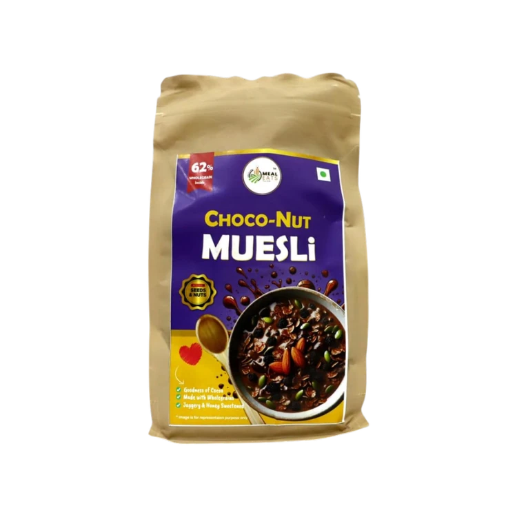 MEALEATS Choco Nut Muesli