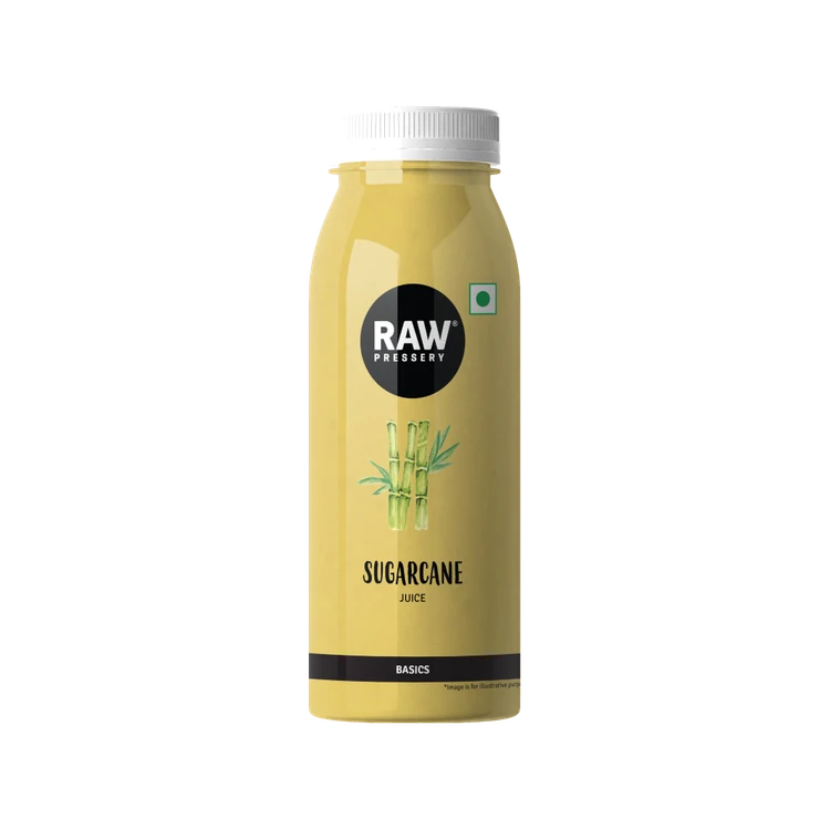 Raw Pressery Sugarcane Juice