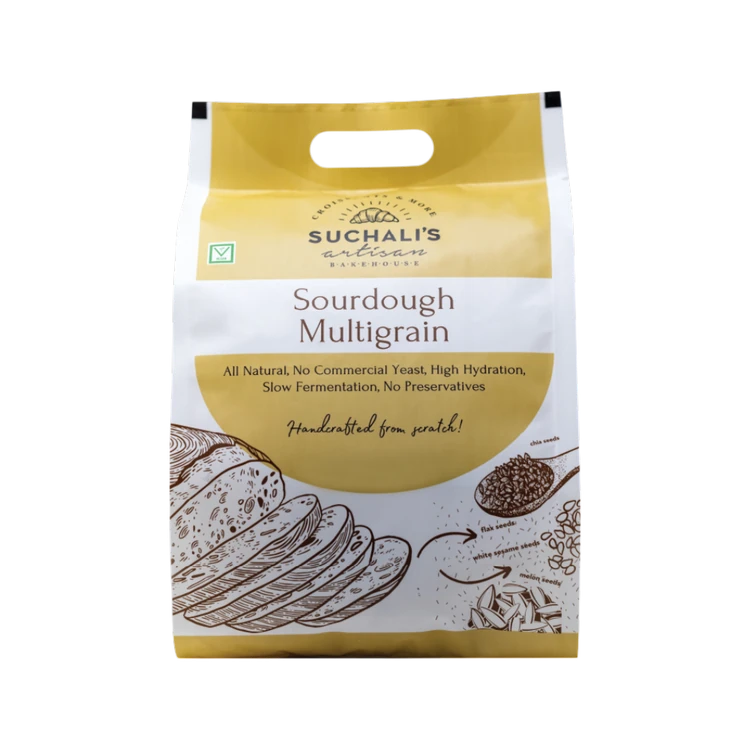Suchali's Artisan Bakehouse Multigrain Sourdough Bread Loaf