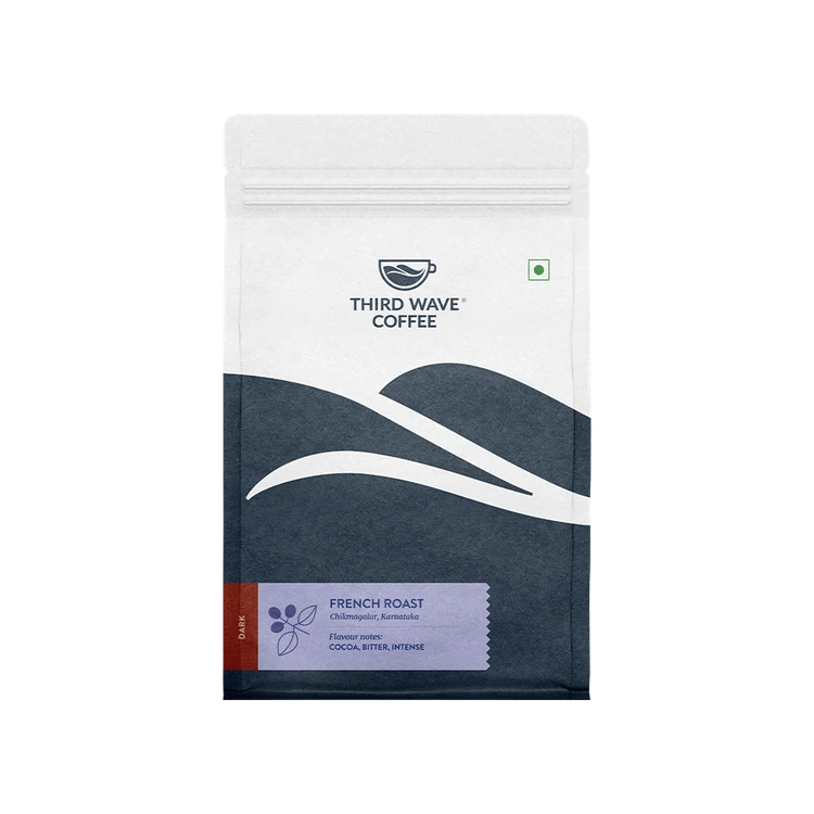 Third Wave coffee French Dark Roast Fine Grind Size Coffee