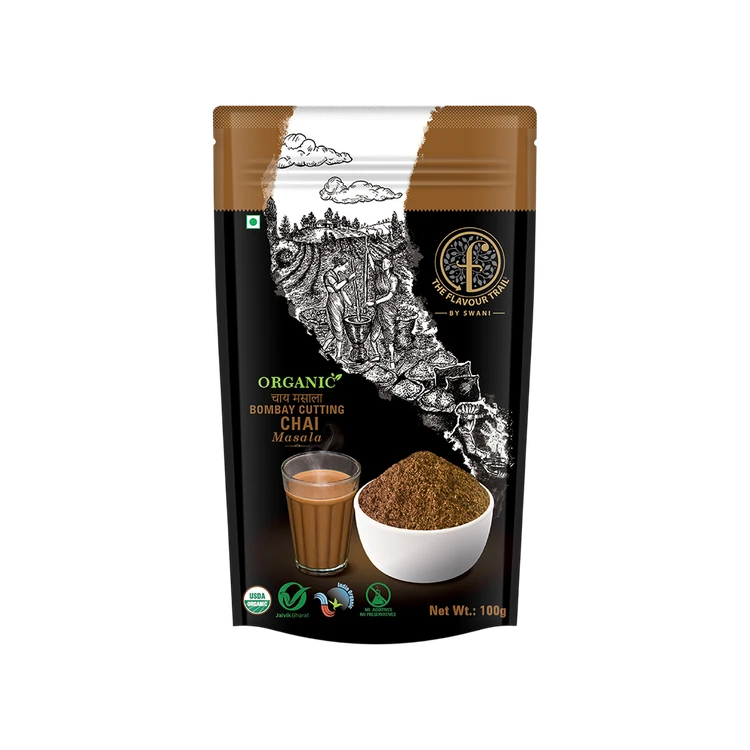 The Flavour Trail by Swani Organic Bombay Cutting Chai Masala