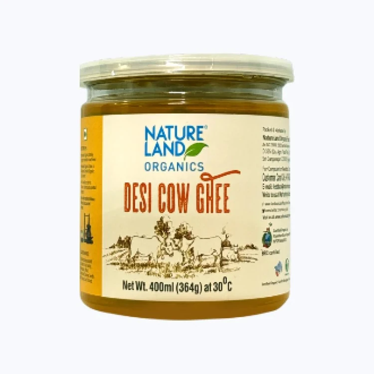 Natureland Premium Desi Organic Cow Ghee