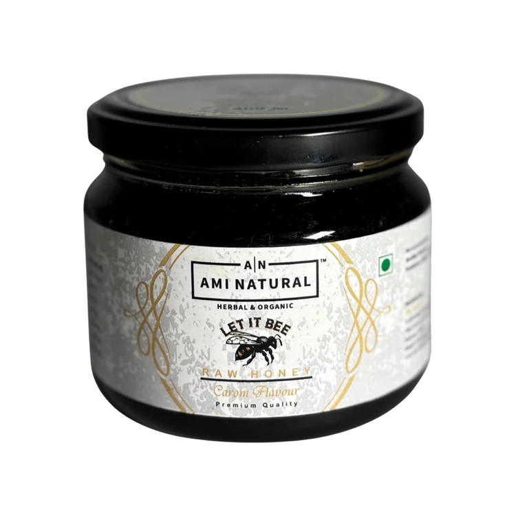 AMI NATURAL Raw Carom Honey - 100% Pure