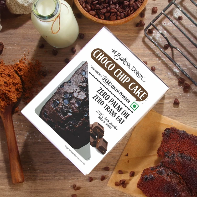 The Baker's Dozen Choco Chip Chocolate Pound Cake