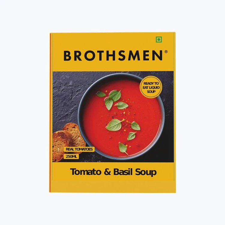 Brothsmen Tomato Basil Soup - Ready To Eat