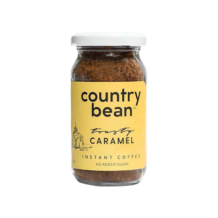 Country Bean Caramel Instant Flavoured Coffee