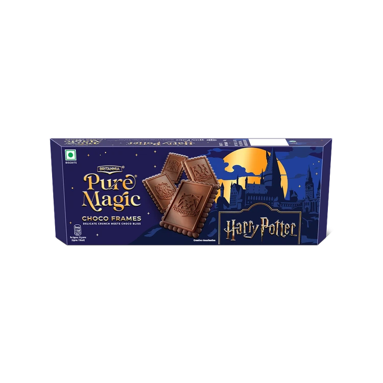 Britannia Pure Magic Choco Frames Harry Potter Biscuit