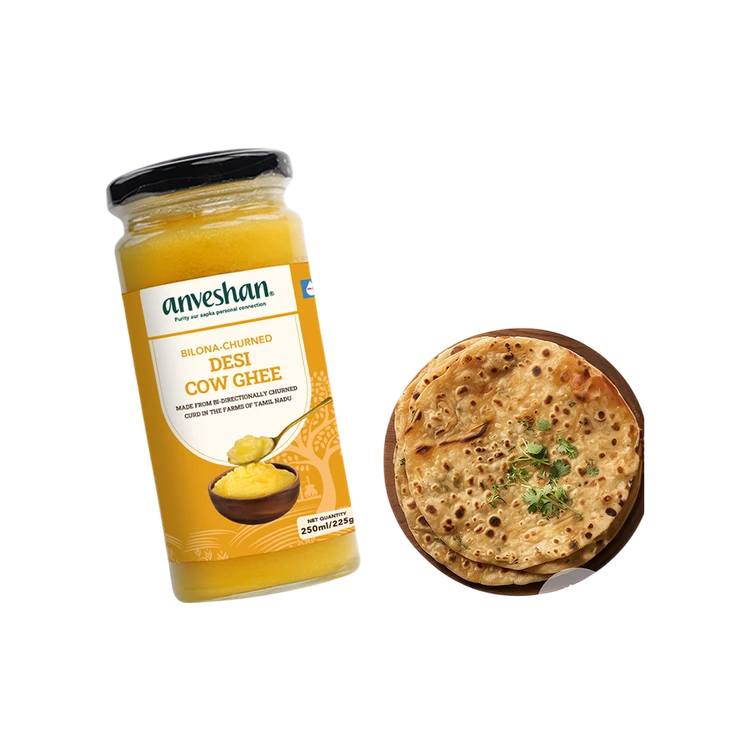 Anveshan Desi Cow A2 Ghee (Bilona Churned)