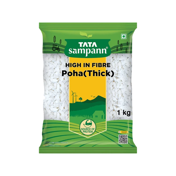 Tata Sampann High In Fibre Thick Poha (Gatti Avalakki)