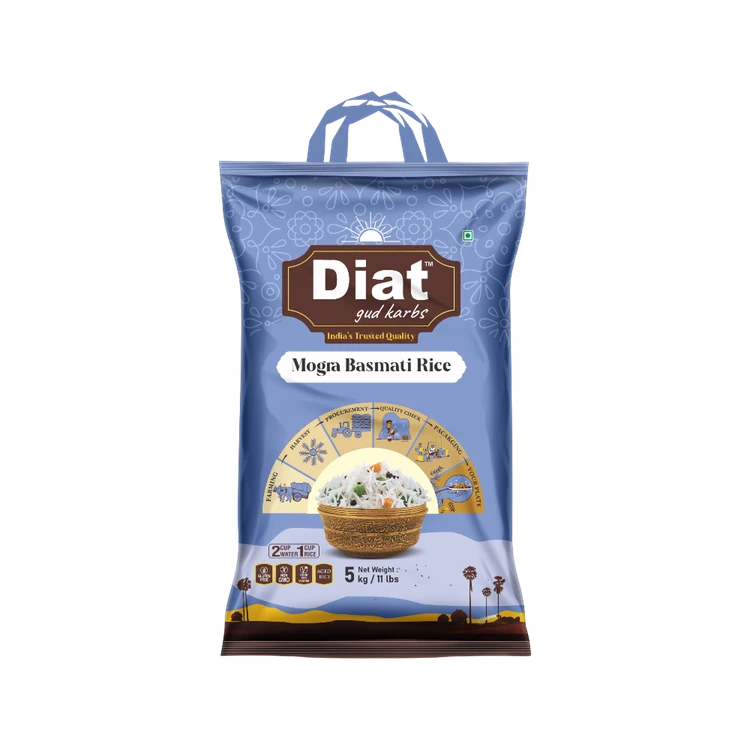 Diat Mogra Basmati Rice (Broken Rice) (Mogra Basmati Akki)