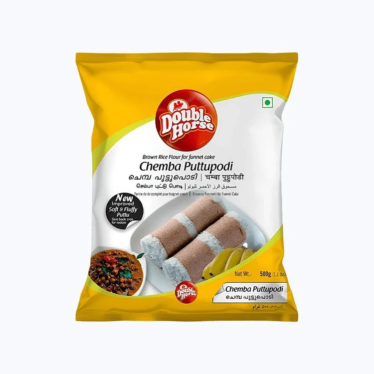 Double Horse Chemba Puttupodi Rice Flour (Akki Hittu)