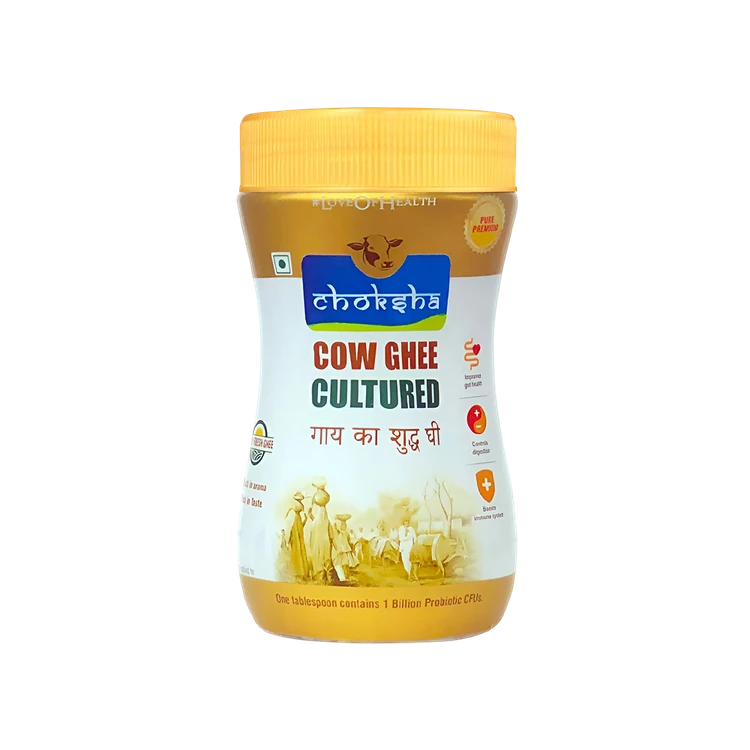 Choksha Probiotic Cultured Cow Ghee (Tuppa)