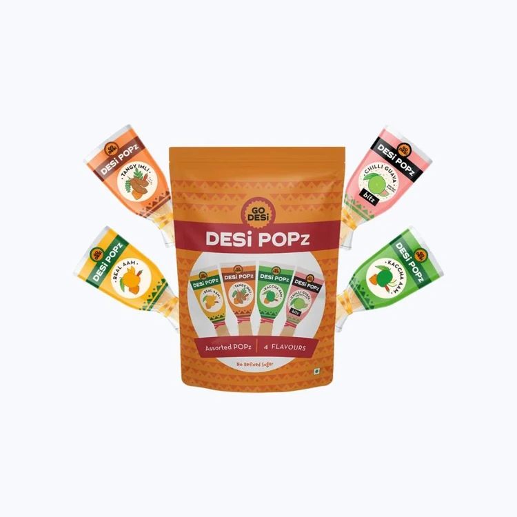 GO DESI Assorted Desi Popz Lollipop Candy