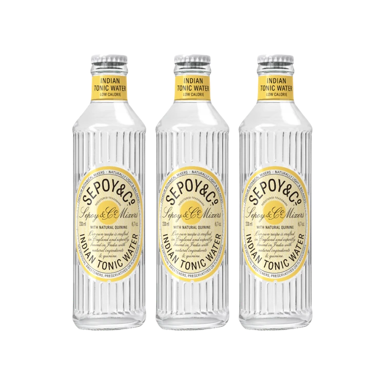 Sepoy & Co. Indian Tonic Water - Pack of 3