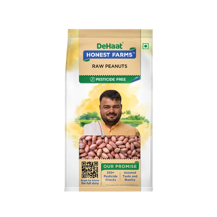 Dehaat Honest Farms Raw Pesticide-Free Peanuts - Raw Peanuts