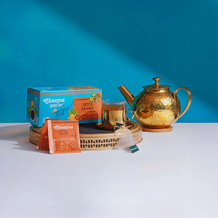 Chaayos Green Tea Bags (Detox Kahwa)