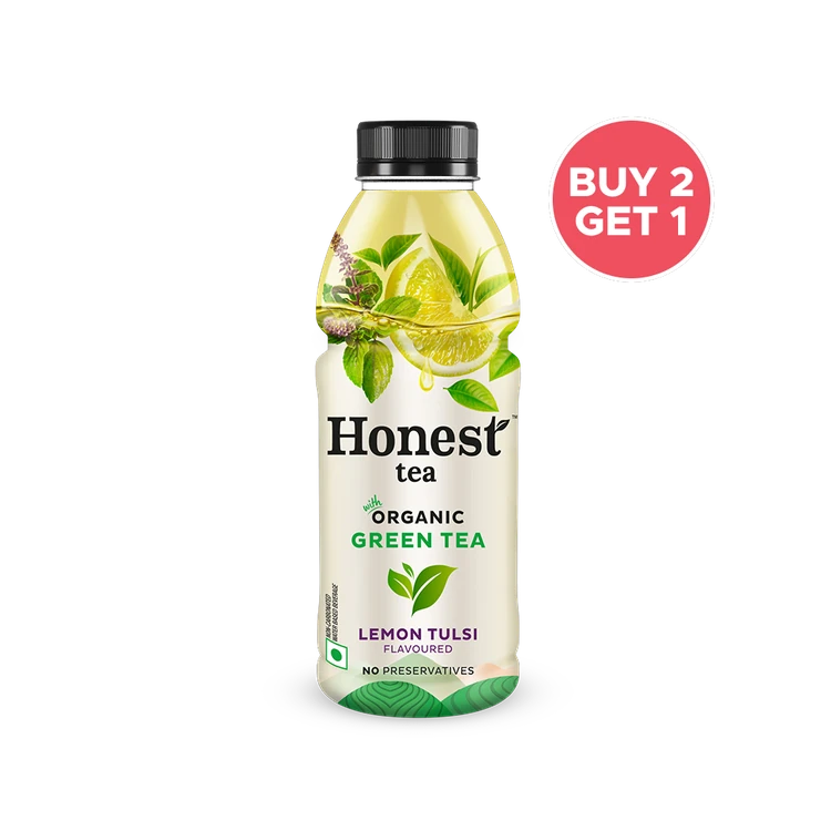 Honest Tea Lemon Tulsi Organic Green Tea - Buy 2 Get 1 Free