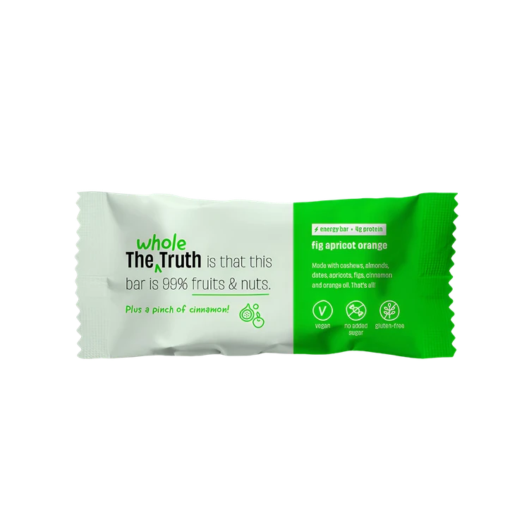 The Whole Truth Fig Apricot & Orange Energy Bar