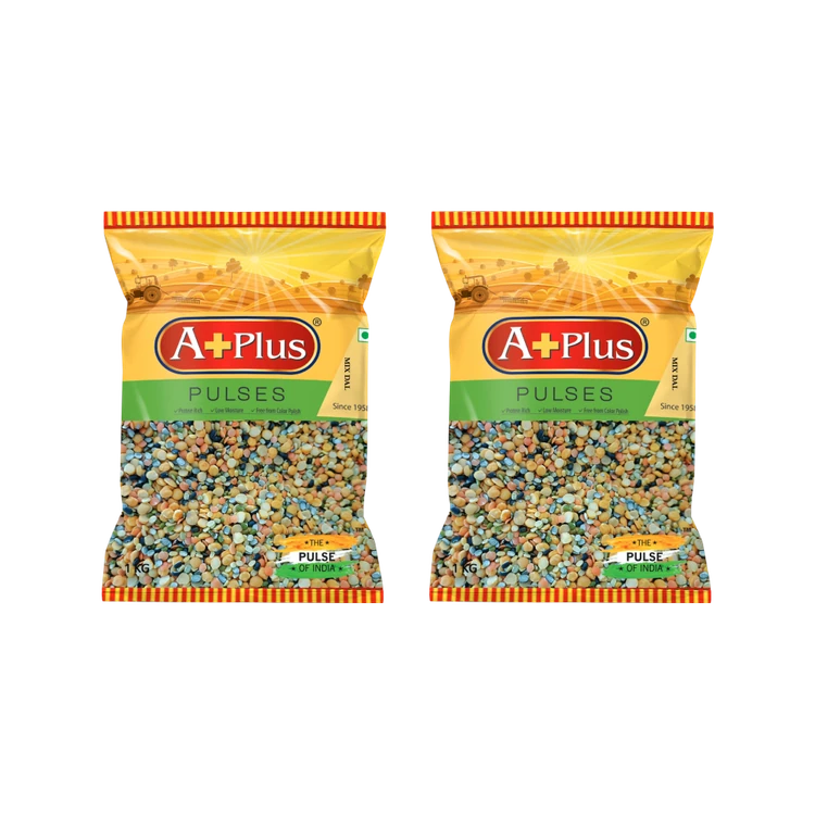 Aplus Mix Dal - Pack of 2 (Mishra Bele)