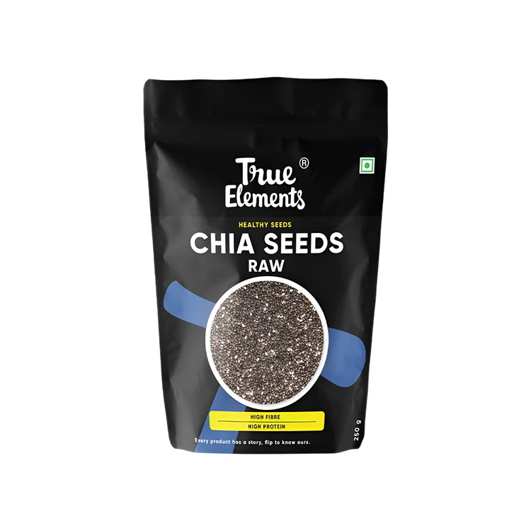 True Elements Premium Chia Seeds (Chia Beeja)