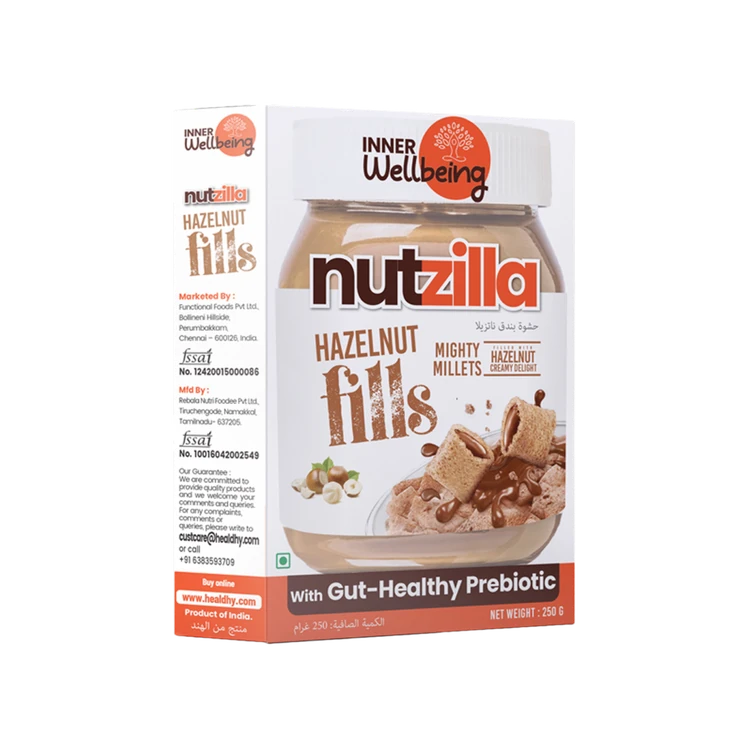 Inner Wellbeing Hazelnut Cream Millet Cereal Fills