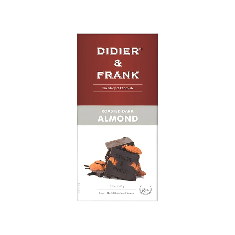 Didier & Frank Roasted Almond Dark Chocolate Bar