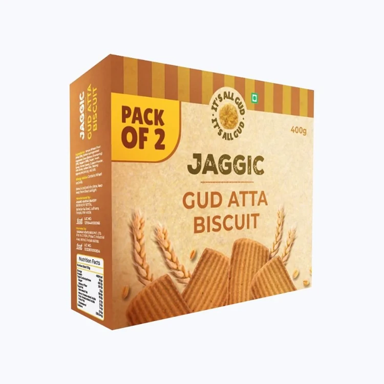 Jaggic Gud Atta Biscuit