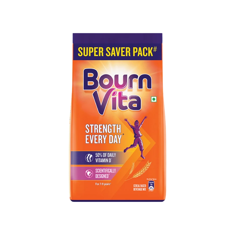 Bournvita Chocolate Drink Mix (Pouch)