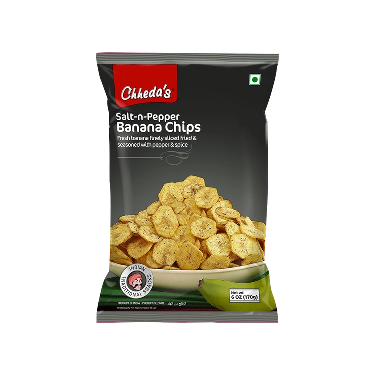Chheda's Salt-n-Pepper Banana Chips - 170 g