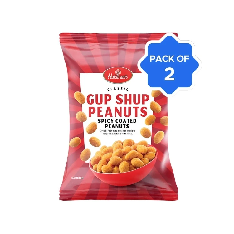 Haldiram's Gupshup Peanuts - Pack of 2