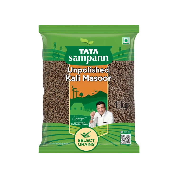 Tata Sampann Unpolished Kali Masoor Dal