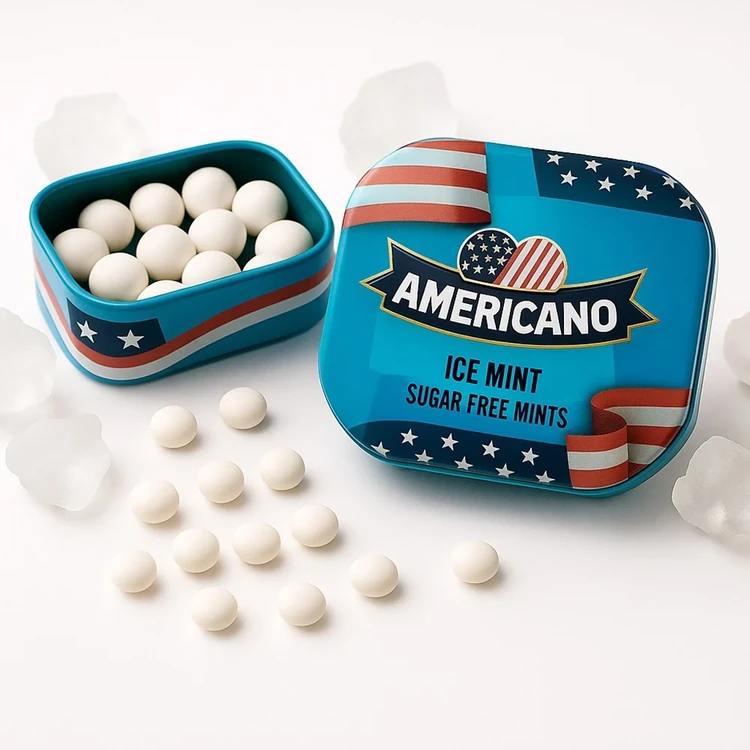 Americano Sugar Free Ice Mint Candies