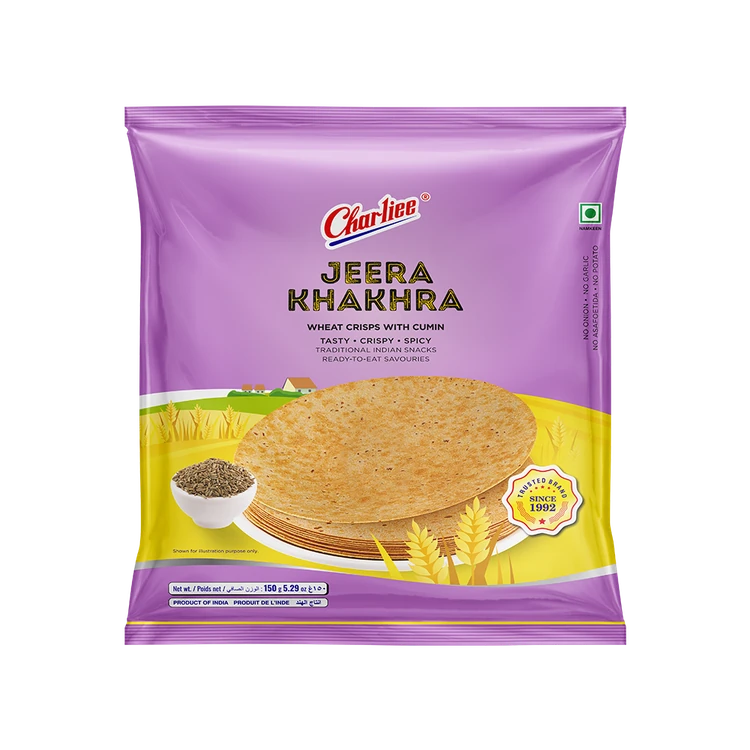 Charliee Jeera Khakhra