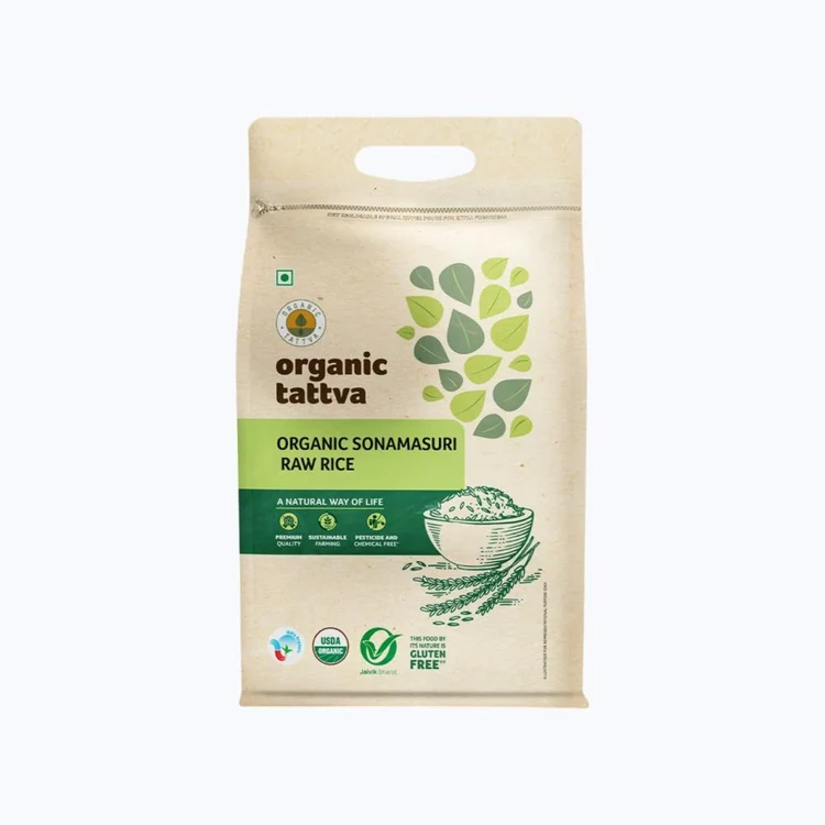 Organic Tattva White Organic Sonamasuri Rice