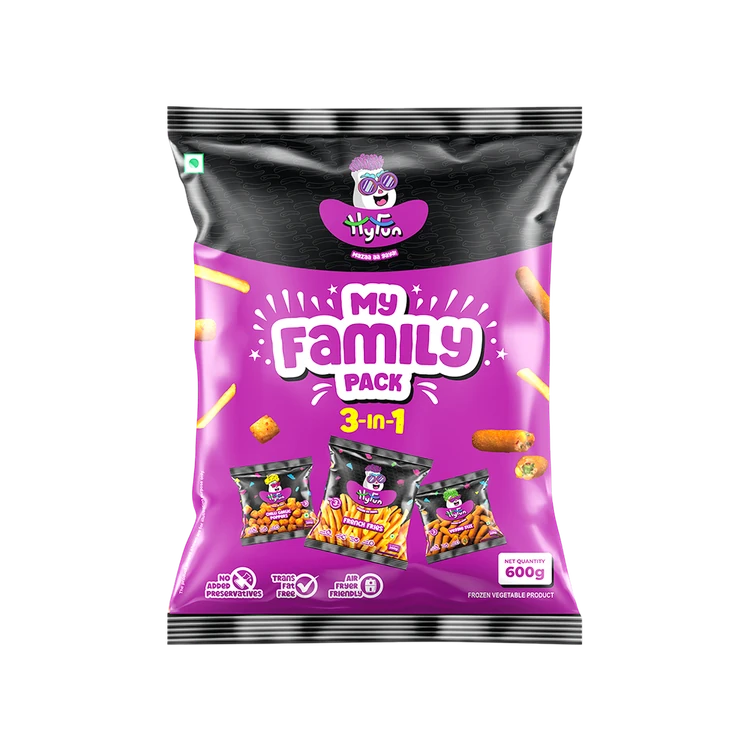 HyFun My Family Pack (3 In 1) Frozen Snack