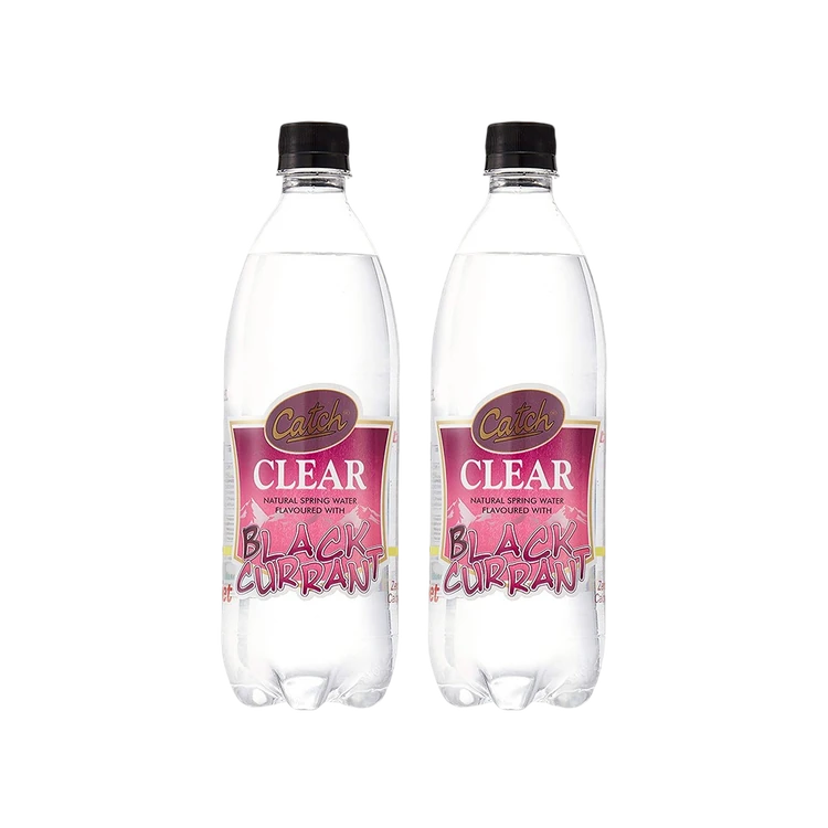 Catch Clear Black Currant Flavoured Water - Pack of 2