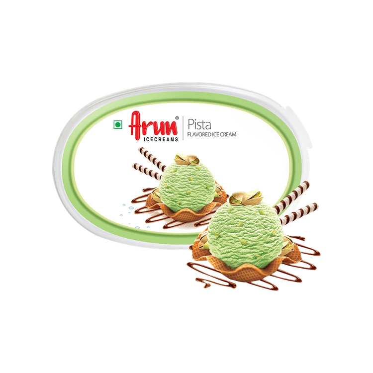 Arun Pista Flavoured Ice Cream Tub