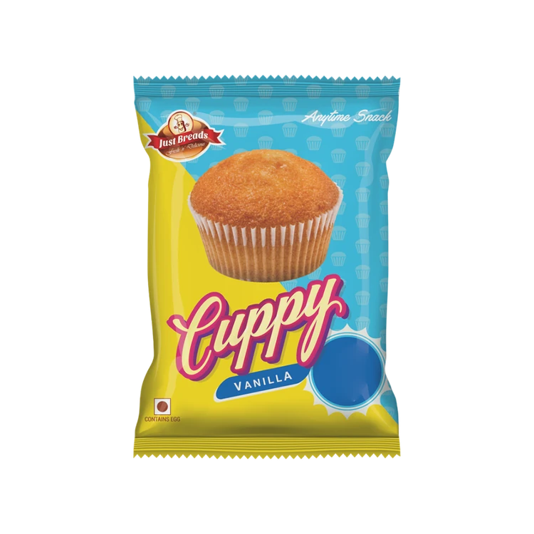 Just Breads Cuppy Vanilla Muffin