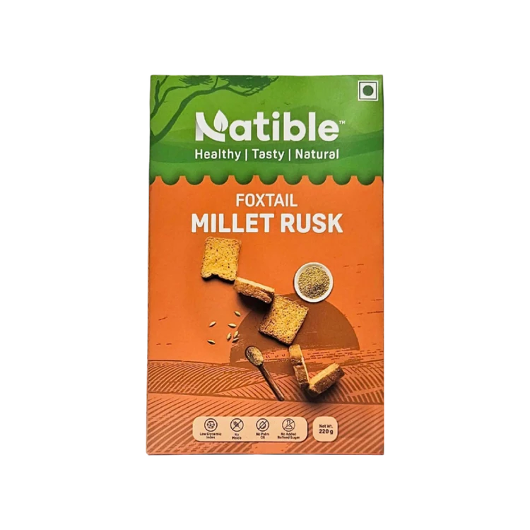 NATIBLE Foxtail Millet Rusk