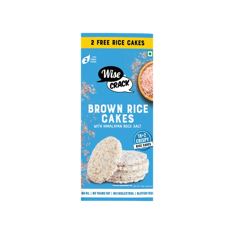 Wise Crack Organic Brown Rice Rice Cake