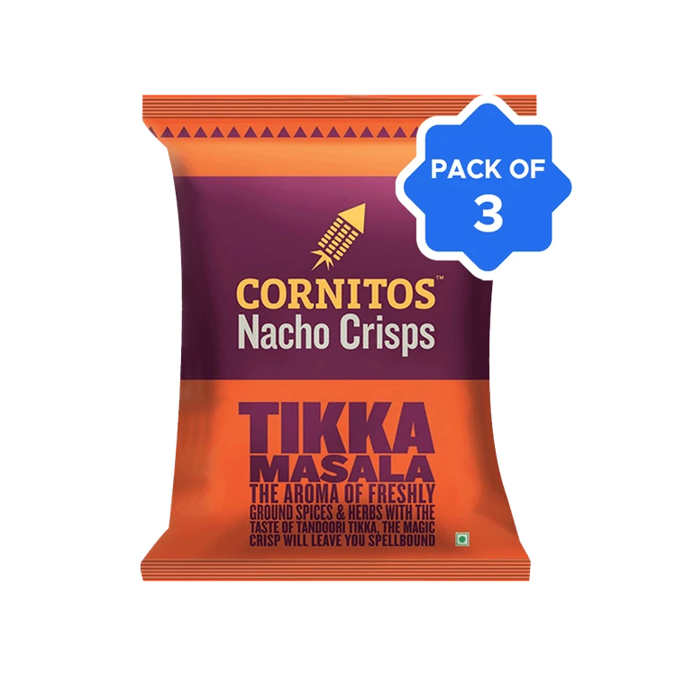 Cornitos Tikka Masala Nachos - Pack of 3