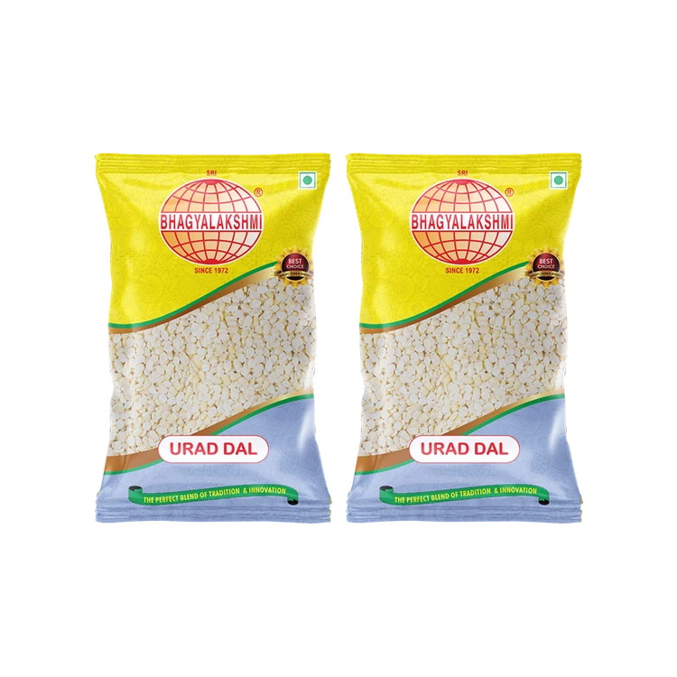 Bhagyalakshmi Urad Dal (Dhuli) - Pack of 2 (Uddina Bele)