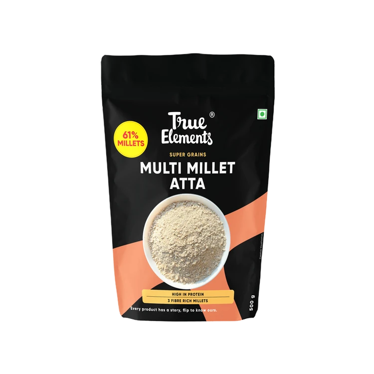 True Elements Multi Millet Atta (Godihittu)