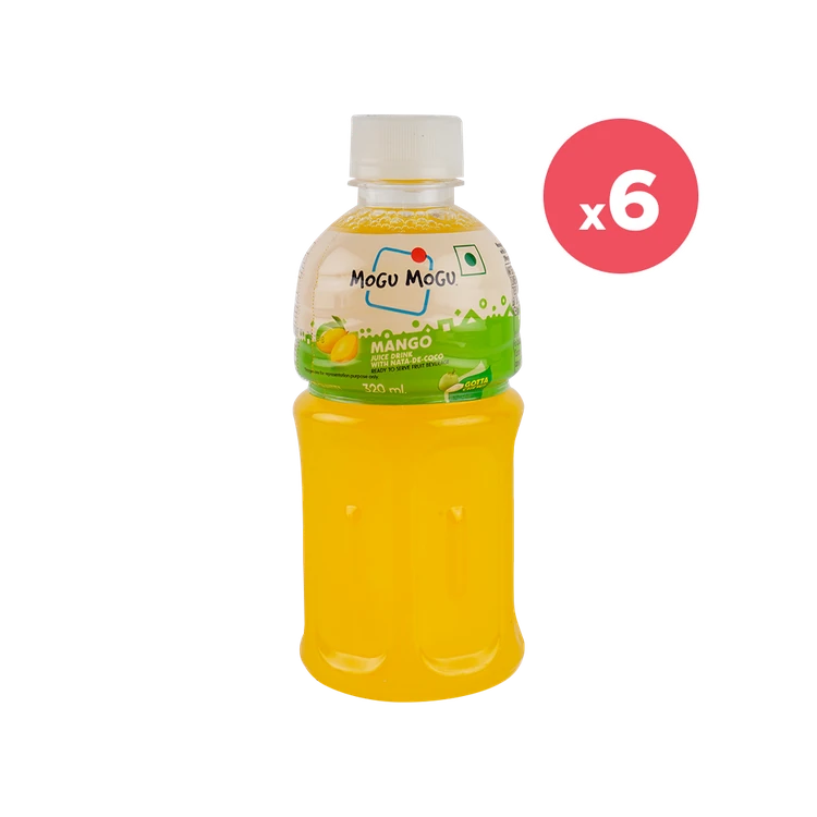 Mogu Mogu Mango Drink - Pack of 6