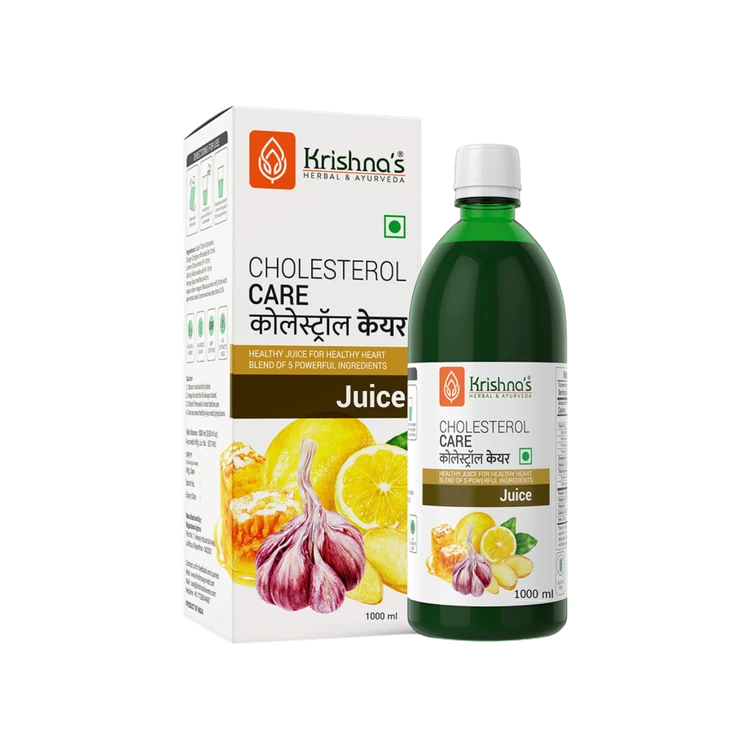 Krishna's Herbal & Ayurveda Cholesterol Care Herbal Juice