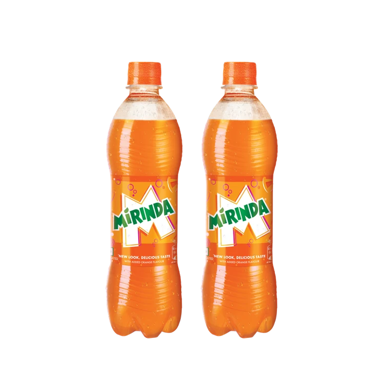 Mirinda Orange Soft Drink - Pack of 2